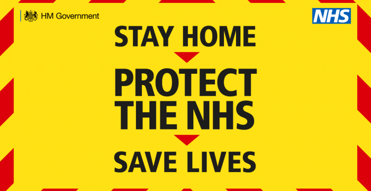 stay home, save lives, protect the NHS